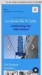 Mobile Screenshot of icehouserestaurantwildwoodnj.com